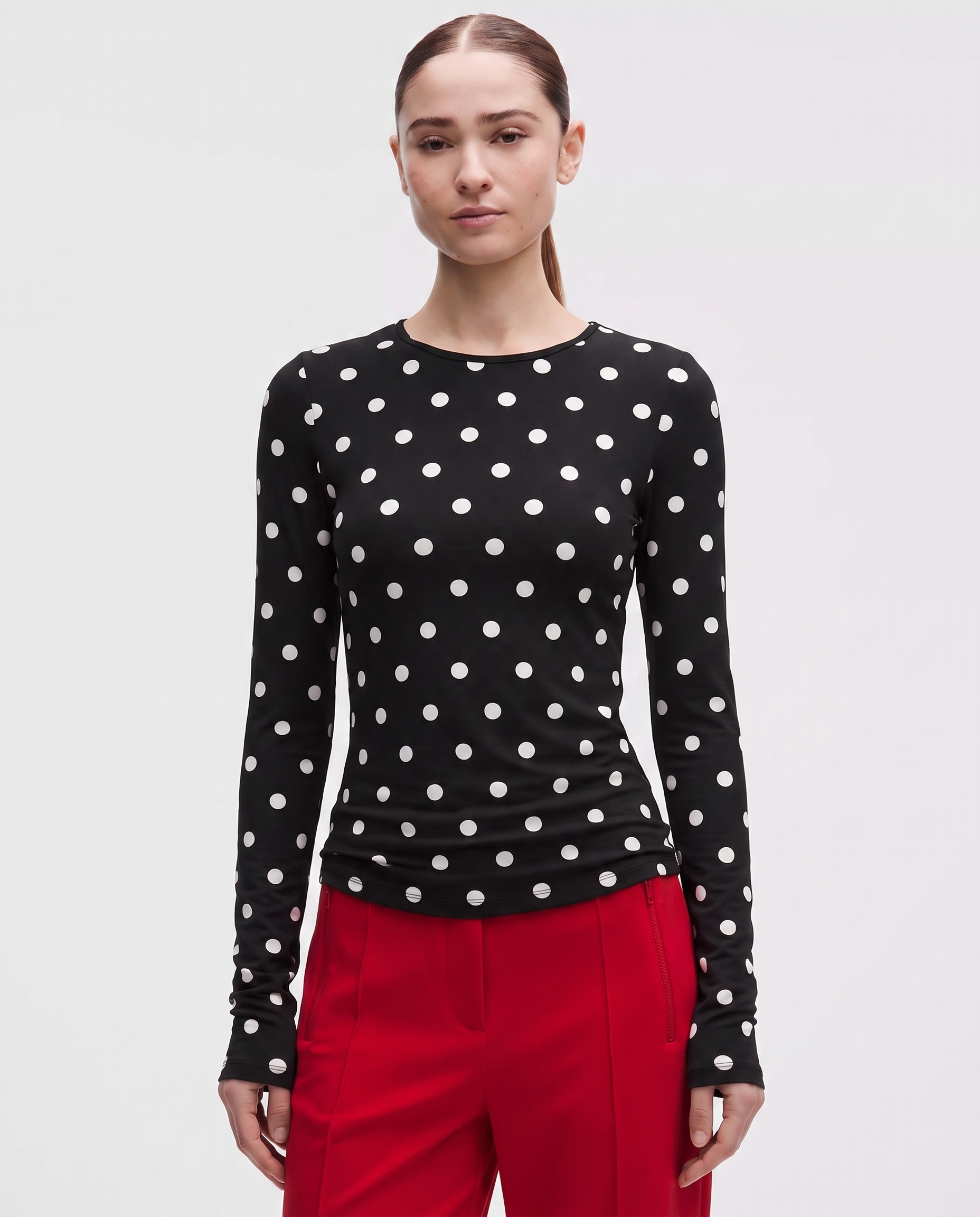 Polkadot Full-Sleeve Supersoft Underscrub
