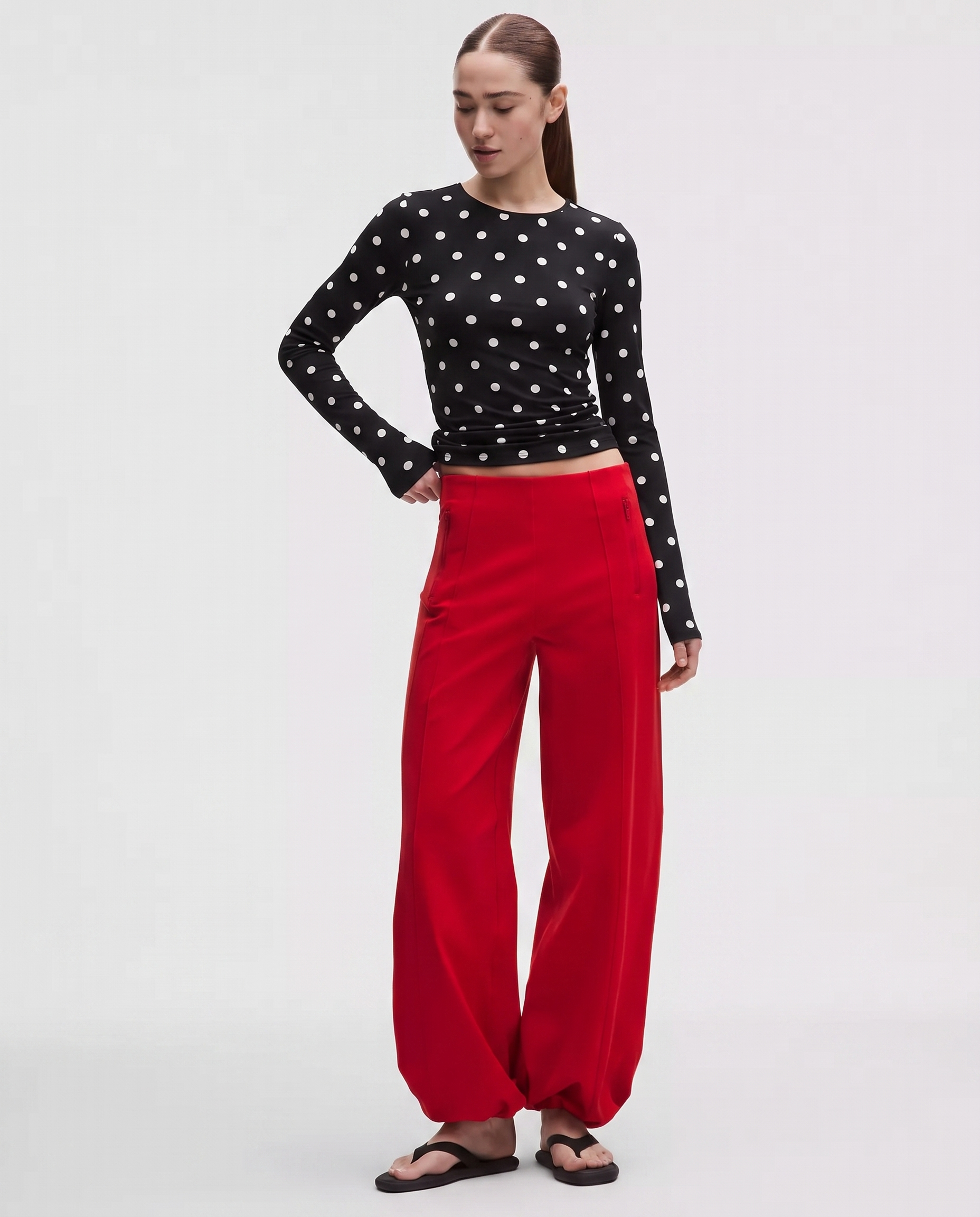 Polkadot Full-Sleeve Supersoft Underscrub