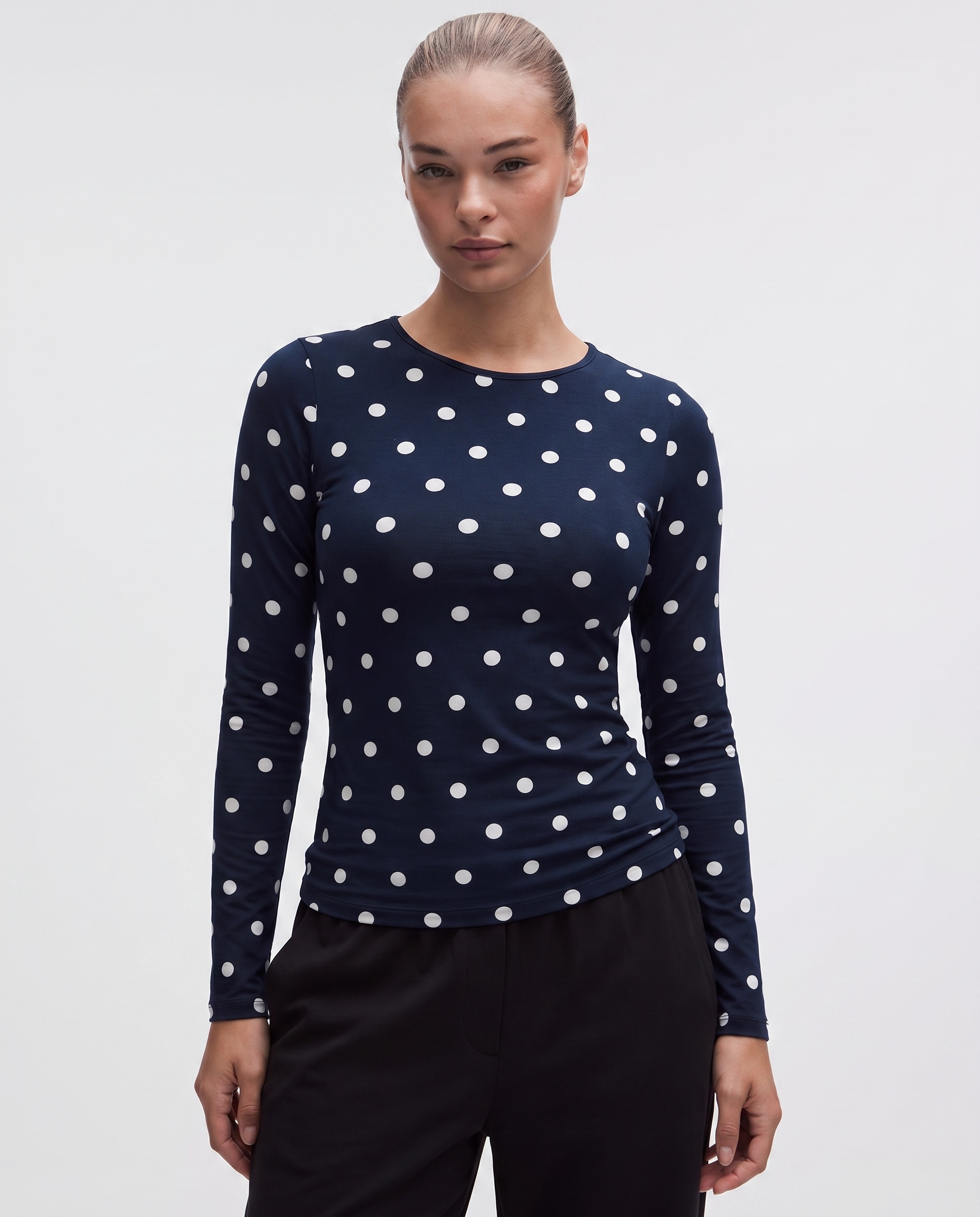 Polkadot Full-Sleeve Supersoft Underscrub