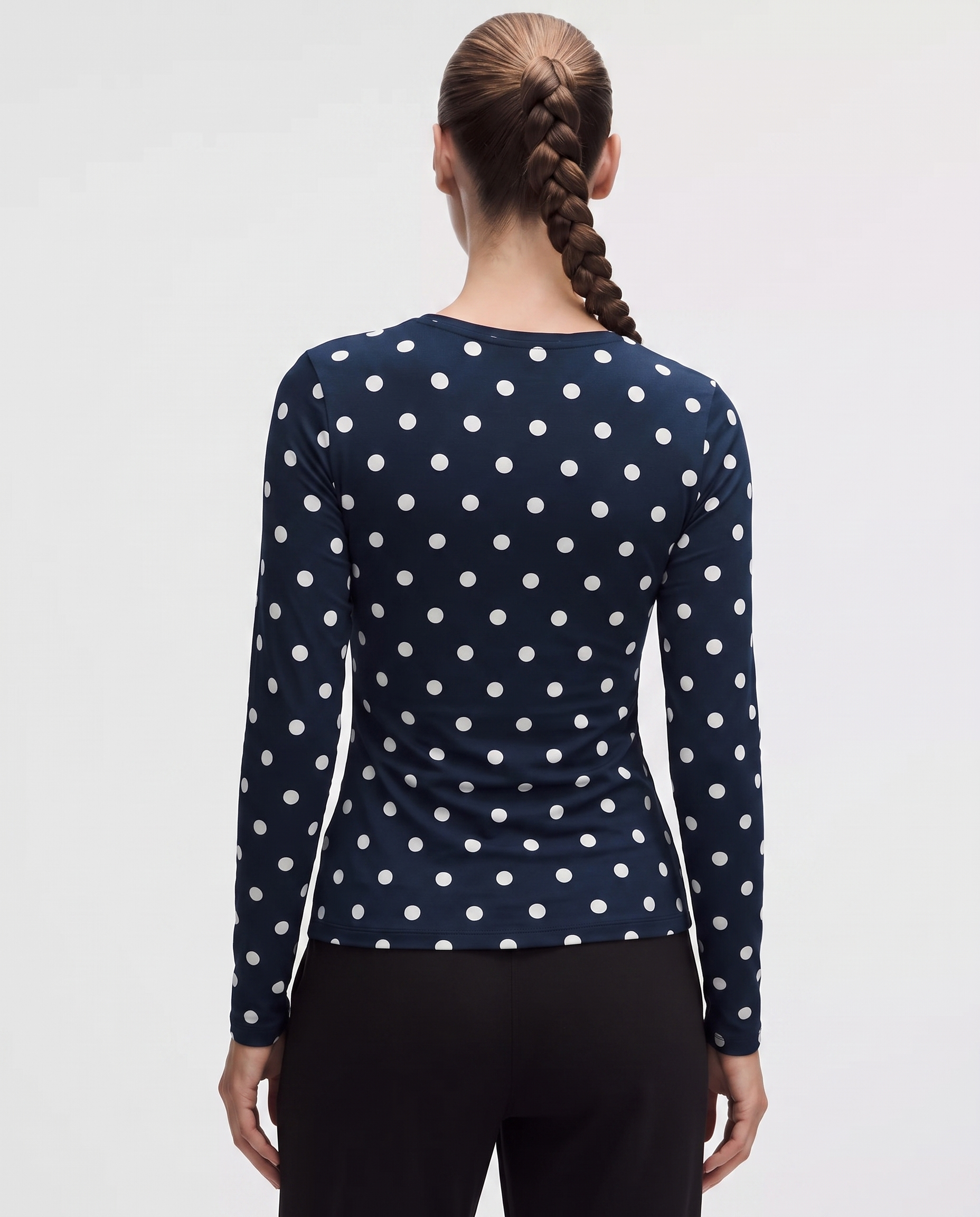 Polkadot Full-Sleeve Supersoft Underscrub